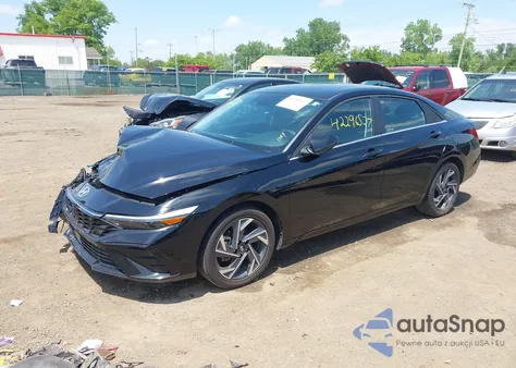 2025 Hyundai Elantra Sel Convenience из США, поврежденный, VIN KMHLS4DG9SU910615